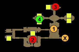 X - przejście do górnych kondygnacji - Akt 1 - mapy | Akt 1 | Dungeon Siege III - Dungeon Siege III - poradnik do gry