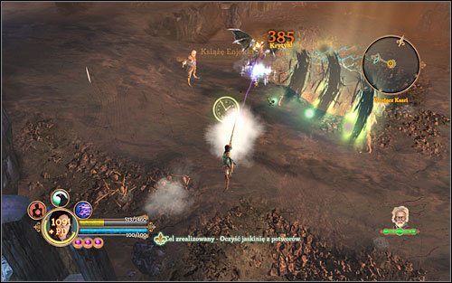 Przeciwnik jest bardziej irytujący, niż niebezpieczny. - Zadanie poboczne - jaskinia Ibsena | Akt 4 | Dungeon Siege III - Dungeon Siege III - poradnik do gry