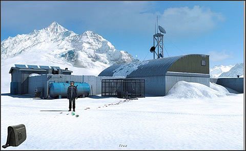 Zauważ ślady krwi przed nią - Rune stwierdzi, że ranne zwierzę udało się na północ - Wytrop niedźwiedzia | Dzień i Noc 2 | Alpha Polaris - Alpha Polaris - opis przejścia - poradnik do gry