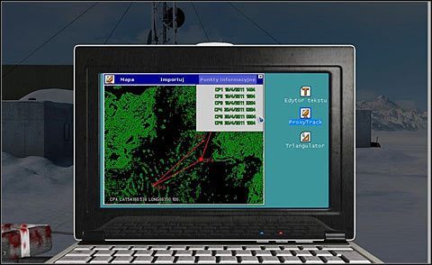 Wybierz zakładkę Mapa oraz płaskowyż Ketek Wschodni, następnie zakładkę Importuj i USB AOL339 (nr obroży), po czym klikaj kolejne punkty informacyjne (od CP1 Do CP5) - Przeanalizuj dane GPS | Dzień i Noc 2 | Alpha Polaris - Alpha Polaris - opis przejścia - poradnik do gry