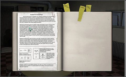 Znajdziesz go w notesie Runea (Artykuł), kliknij tekst LPM, pojawi się zbliżenie umożliwiające jego przeczytanie - Zbadaj pozostawione na noc w okapie kości | Dzień i Noc 2 | Alpha Polaris - Alpha Polaris - opis przejścia - poradnik do gry