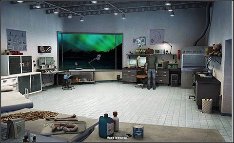 Po wydaniu dyspozycji przez młodego Eulera wszyscy opuszczą laboratorium - Przyjrzyj się znalezisku ropy | Dzień i Noc 2 | Alpha Polaris - Alpha Polaris - opis przejścia - poradnik do gry