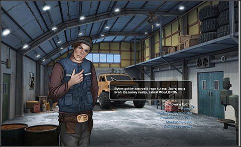 Przejdź więc do garażu, gdzie przebywa przygnębiony Tully - Zdobądź drugi artykuł od Novy | Dzień 3 | Alpha Polaris - Alpha Polaris - opis przejścia - poradnik do gry