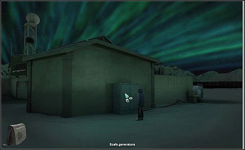 Następnie otwórz szafę generatora, w której znajduje się panel sterowania - Uruchom generator | Noc 4 | Alpha Polaris - Alpha Polaris - opis przejścia - poradnik do gry