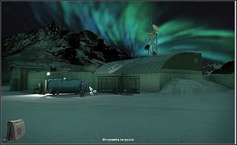 Przyda się do tego strzykawka na tyczce, którą - po podaniu antybiotyku niedźwiedzicy - pozostawiłeś nieopodal klatki - Wróć do budynku | Noc 4 | Alpha Polaris - Alpha Polaris - opis przejścia - poradnik do gry