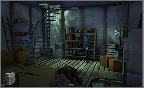 W tej sytuacji weź wiszący po prawej na łańcuchu hak i zaczep go o pokrywę - Uratuj Novę | Noc 4 | Alpha Polaris - Alpha Polaris - opis przejścia - poradnik do gry