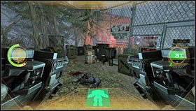 Po wyjściu z budynków kierujemy się drogą w prawo - Poziom 04- Przedmieścia | Opis przejścia | FEAR 3 - F.3.A.R. - poradnik do gry