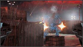 Klatką schodową dostaniemy się do długiego pustego korytarza, którym wydostaniemy się z terminala - Poziom 07- Port | Opis przejścia | FEAR 3 - F.3.A.R. - poradnik do gry