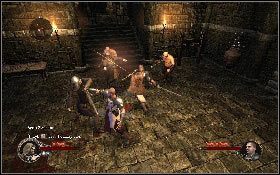 Rusz jeszcze drewnianą dźwignię [1], dzięki czemu otworzysz drzwi do pobliskich cel - Misja 3 - Inkwizycja | Opis przejścia The First Templar - The First Templar - poradnik do gry