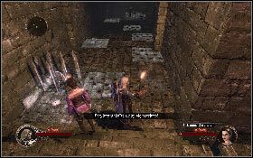 Przejdź przez tunel przed tobą i idź ciągle przed siebie mijając po drodze ostrza wysuwające się z sufitu [1] - Misja 5 - Tunele Templariuszy (2) | Opis przejścia The First Templar - The First Templar - poradnik do gry