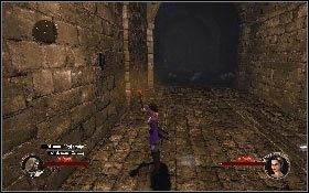 Przejdź przez nią drugim bohaterem, podpal misę [1] i wezwij do siebie swojego towarzysza - Misja 5 - Tunele Templariuszy (2) | Opis przejścia The First Templar - The First Templar - poradnik do gry