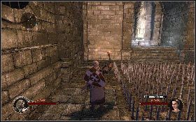 Ponownie zmień bohatera i przejdź nim na fragment podłogi w prawym górnym narożniku [1] - Misja 5 - Tunele Templariuszy (2) | Opis przejścia The First Templar - The First Templar - poradnik do gry