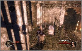 Dotrzesz do trzeciego sarkofagu, przy którym zapal misę [1], dzięki czemu zaliczysz całe zadanie poboczne - Misja 5 - Tunele Templariuszy (2) | Opis przejścia The First Templar - The First Templar - poradnik do gry