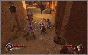 Opuść magazyn i udaj się na schody [1] - Misja 6 - Oblężenie Akki | Opis przejścia The First Templar - The First Templar - poradnik do gry