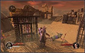 Po zniszczeniu trebuszów odeprzyj atak piechoty [1] i udaj się do obozu, gdzie przetrzymywany jest duchowny - Misja 6 - Oblężenie Akki | Opis przejścia The First Templar - The First Templar - poradnik do gry