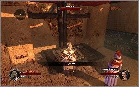 Zachowaj czujność, ponieważ wróg będzie atakował zarówno z przodu, jak i z tyłu [1], dlatego staraj się cały czas być przy duchownym i leczyć się spotkanymi po drodze garnkami z wodą - Misja 6 - Oblężenie Akki | Opis przejścia The First Templar - The First Templar - poradnik do gry