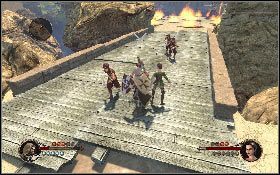 Przebijaj się przez teren, aż dotrzesz do bramy wejściowej do cytadeli [1] - Misja 7 - Aszkelon | Opis przejścia The First Templar - The First Templar - poradnik do gry