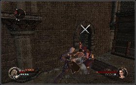 Po uczynieniu tego do komnaty wpadną asasyni [1], rozpraw się z nimi i wróć na główny korytarz (większość palników zostanie wyłączona, będziesz musiał przebrnąć tylko przez jedną ścianę ognia) - Misja 8 - Cytadela Aszkelonu | Opis przejścia The First Templar - The First Templar - poradnik do gry