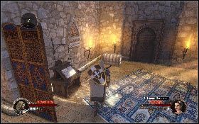 Kiedy padną trupem użyj drewnianej dźwigni [1], aby otworzyć drzwi i wejdź do środka - Misja 9 - Posiadłość Ibelinów | Opis przejścia The First Templar - The First Templar - poradnik do gry