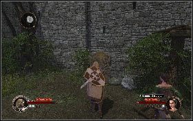 Na końcu drogi dotrzesz do obozowiska strażników, którzy nękają chłopa - Misja 10 - La Rochelle | Opis przejścia The First Templar - The First Templar - poradnik do gry