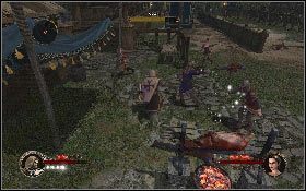 Następnie udaj się do drzwi kamiennego budynku z lewej [1] - Misja 10 - La Rochelle | Opis przejścia The First Templar - The First Templar - poradnik do gry