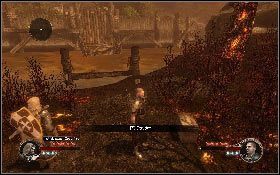 Co jakiś czas możesz też natrafić na pułapkę [1], więc stąpaj ostrożnie - Misja 11 - Gorejący las | Opis przejścia The First Templar - The First Templar - poradnik do gry