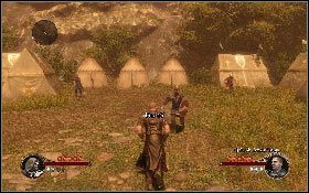 Na jego końcu znajdziesz drewnianą kładkę prowadzącą w górę - Misja 11 - Gorejący las | Opis przejścia The First Templar - The First Templar - poradnik do gry