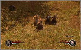 Zacznij iść po śladach, które doprowadzą cię do lochu z trzecim, ostatnim już uwięzionym templariuszem [1] - Misja 11 - Gorejący las | Opis przejścia The First Templar - The First Templar - poradnik do gry