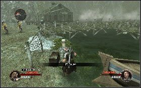 Po walce przypatrz się drewnianej tabliczce [1], która wskaże ci miejsce położenia ostatniego skarbu - Misja 12 - Bagna (2) | Opis przejścia The First Templar - The First Templar - poradnik do gry