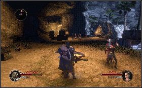 Zabijaj po cichu kolejnych rywali [1] i przemieszczaj się stopniowo w lewo - Misja 14 - Pustynna osada | Opis przejścia The First Templar - The First Templar - poradnik do gry