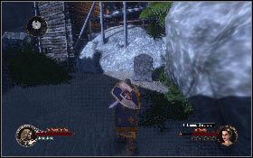 Po zabiciu wszystkich wrogów w obozie (ważne jest, aby kłaść trupem każdego przeciwnika, ponieważ wśród nich znajdują się maruderzy, a jeśli chcesz wykonać zadanie dodatkowe to musisz zgładzić ich 6) zacznij kierować się w górę po ścieżce - Misja 14 - Pustynna osada | Opis przejścia The First Templar - The First Templar - poradnik do gry