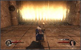 Po pokonaniu pierwszych pułapek skręć w prawo i dojdź do bramy, przy której znajdziesz skrzynię #93 [1] - Misja 15 - Świątynia Dziewięciu (1) | Opis przejścia The First Templar - The First Templar - poradnik do gry