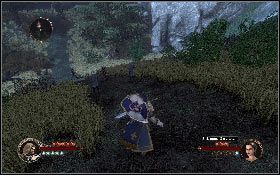 Wróć na drogę i idź nią w głąb lasu tak długo, aż ujrzysz przed sobą białą skałę - Misja 16 - Kryjówka templariuszy | Opis przejścia The First Templar - The First Templar - poradnik do gry