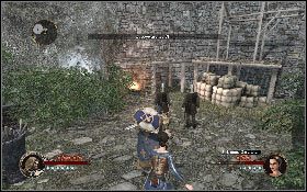 Zakradnij się od tyłu do halabardników i zabij ich po cichu [1] - Misja 18 - Dziedziniec zamkowy (1) | Opis przejścia The First Templar - The First Templar - poradnik do gry