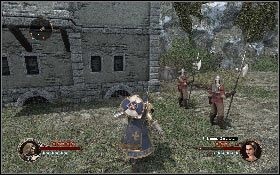 Wyrusz w głąb miasta - Misja 18 - Dziedziniec zamkowy (1) | Opis przejścia The First Templar - The First Templar - poradnik do gry