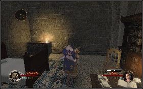 Wejdź na korytarz przed tobą i skręć do kwatery z lewej - Misja 19 - Zamek Montsegur | Opis przejścia The First Templar - The First Templar - poradnik do gry