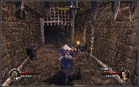 W sąsiednim pokoju podejdź do wajchy z tym samym symbolem, co poprzedni bohater [1] i również ją przestaw - Misja 20 - Sanktuarium (2) | Opis przejścia The First Templar - The First Templar - poradnik do gry