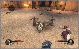 Ponownie udaj się na schody i podejmij się drugiego wyzwania - Arena | Opis przejścia The First Templar - The First Templar - poradnik do gry