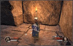 W tajnym pomieszczeniu otwórz skrzynię #128 [1], a potem przeczytaj kolejne informacje o arenie [2] - Arena | Opis przejścia The First Templar - The First Templar - poradnik do gry