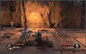 Następnie przyjrzyj się kamiennej tablicy z prawej [1], dzięki czemu zbierzesz wszystkie informacje o arenie i zaliczysz cel dodatkowy - Arena | Opis przejścia The First Templar - The First Templar - poradnik do gry