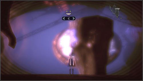 2 - Vale of Doom - po zestrzelniu przełącznika zeskakujemy na plac i patrzymy w lewo - Rozdział 3 - Oriental Grove | Snouts - świńskie ryjki | Alice Madness Returns - Alice: Madness Returns - poradnik do gry