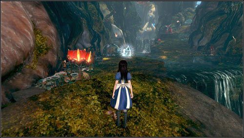 1 - The Vale of Tears - na samym początku etapu - Rozdział 1 - Hatters Domain (01-14) | Memories - wspomnienia - Alice: Madness Returns - poradnik do gry