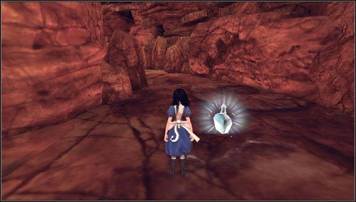 10 - The Crockery - po przejściu przez niewidzialną ścieżkę - Rozdział 1 - Hatters Domain (01-14) | Memories - wspomnienia - Alice: Madness Returns - poradnik do gry