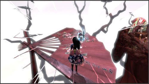 16 - Trunk - na ostatnim wachlarzu z tyłu - Rozdział 3 - Oriental Grove (10-19) | Memories - wspomnienia - Alice: Madness Returns - poradnik do gry