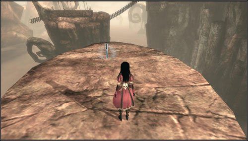 3 - Least Wing - na jednej z platform po lewej od ścieżki - Rozdział 4 - Queensland (01-09) | Memories - wspomnienia | Alice Madness Returns - Alice: Madness Returns - poradnik do gry
