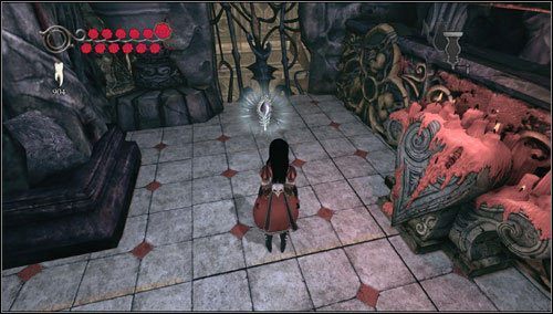 5 - Least Wing - w komnacie z obrazem wampirzycy - Rozdział 4 - Queensland (01-09) | Memories - wspomnienia | Alice Madness Returns - Alice: Madness Returns - poradnik do gry