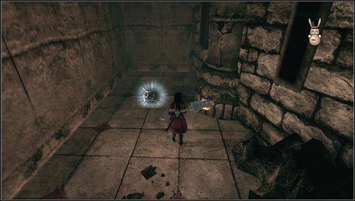 8 - Waste Wing Part 1 - po otwarciu drzwi, w małej komnacie obok - Rozdział 4 - Queensland (01-09) | Memories - wspomnienia | Alice Madness Returns - Alice: Madness Returns - poradnik do gry