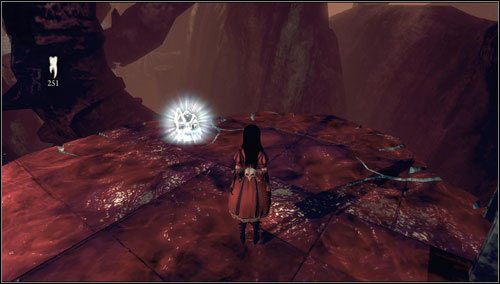 12 - Waste Wing Part 2 - po zabiciu kilku Insidious Ruin, po prawej stronie - Rozdział 4 - Queensland (10-17) | Memories - wspomnienia | Alice Madness Returns - Alice: Madness Returns - poradnik do gry