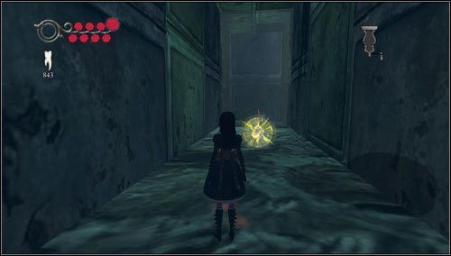 17 - Smelling & Regurgitating - po zestrzeleniu świńskiego ryjka #12 - Rozdział 1 - Hatters Domain (11-19) | Bottles - butelki | Alice Madness Returns - Alice: Madness Returns - poradnik do gry