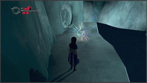 5 - Sliding toward Oblivion - na lewym brzegu po przepłynięciu niewidzialną łódką - Rozdział 2 - Deluded Depths (01-08) | Bottles - butelki | Alice Madness Returns - Alice: Madness Returns - poradnik do gry